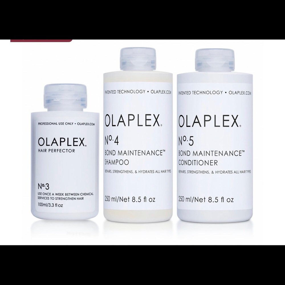Olaplex shampoo , conditioner ,  and treatment
